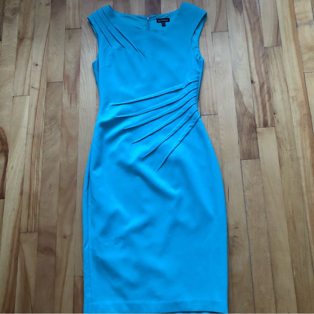 Le Chateau Turquoise Dress